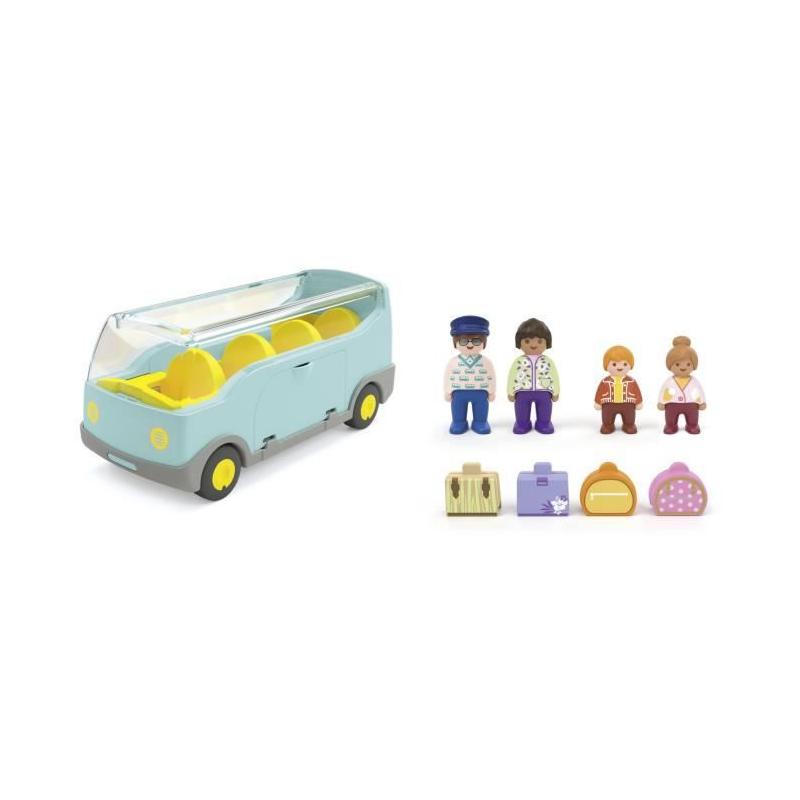 Autocar de voyage PLAYMOBIL Junior 71682 - Idéal dès 12 mois