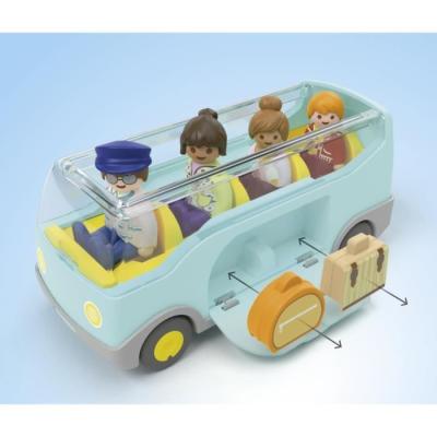 Autocar de voyage PLAYMOBIL Junior 71682 - Idéal dès 12 mois