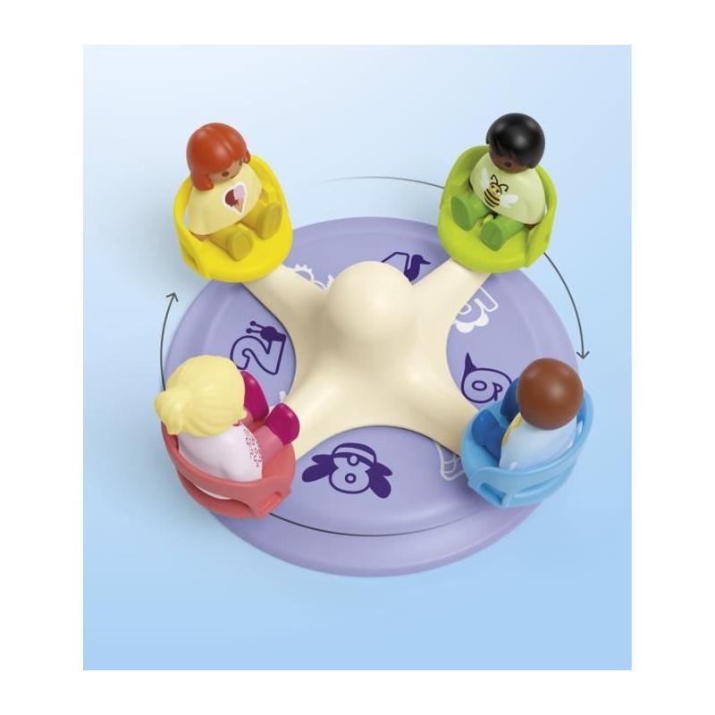 Découvrez PLAYMOBIL Junior 71701 Enfants et tourniquet