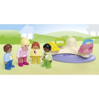 Découvrez PLAYMOBIL Junior 71701 Enfants et tourniquet