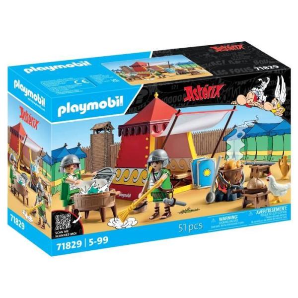 PLAYMOBIL 71829 Astérix : Tente des légionnaires