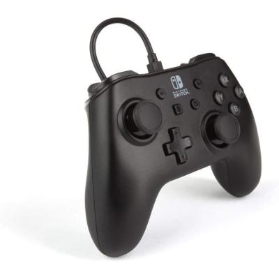 Manette filaire Nintendo Switch - Noir mat - Contrôlez vos jeux avec style