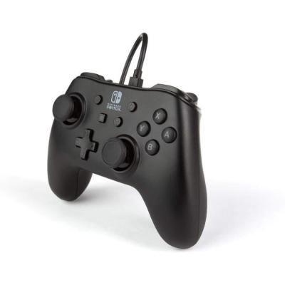 Manette filaire Nintendo Switch - Noir mat - Contrôlez vos jeux avec style