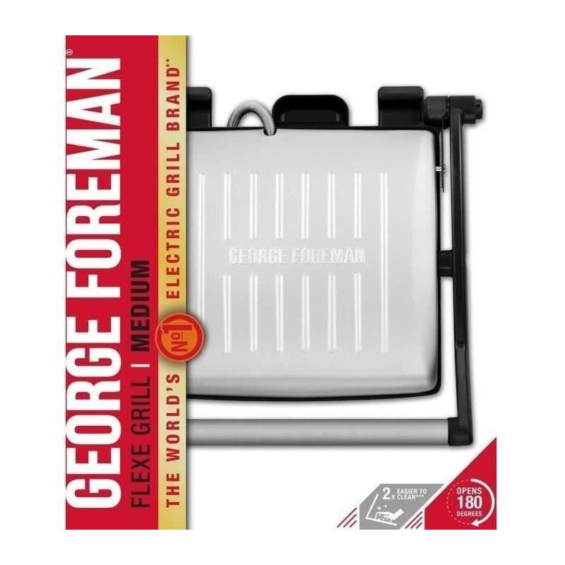 Grill Flexe Grill 180° George Foreman 26250-56 - Design Premium