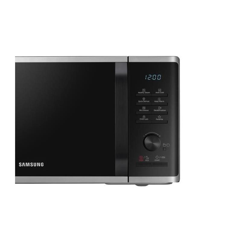 Micro-ondes solo Samsung MS23K3555ES - 23L - Contrôle électronique - Maintien au chaud