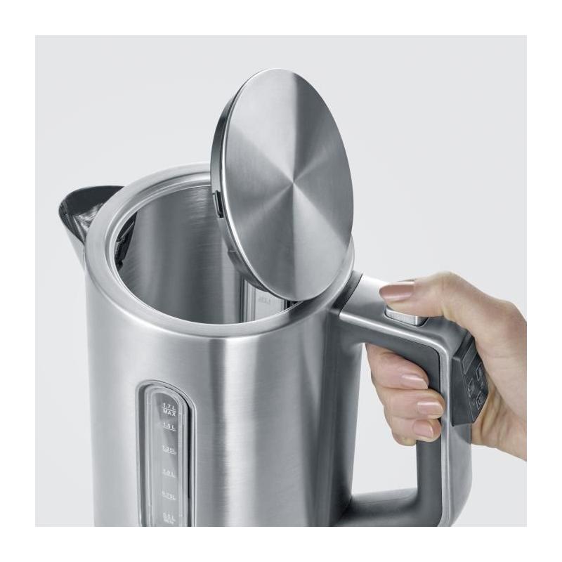 Bouilloire SEVERIN WK3418 Inox 1,7 L - Température réglable & Affichage LCD