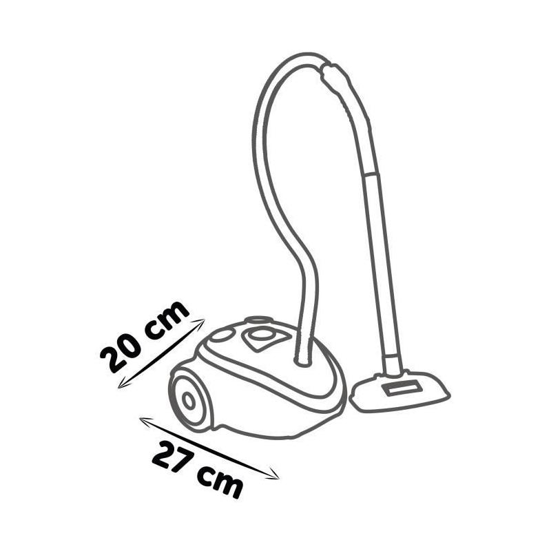 Aspirateur Smoby compact et bruyant - Made in France