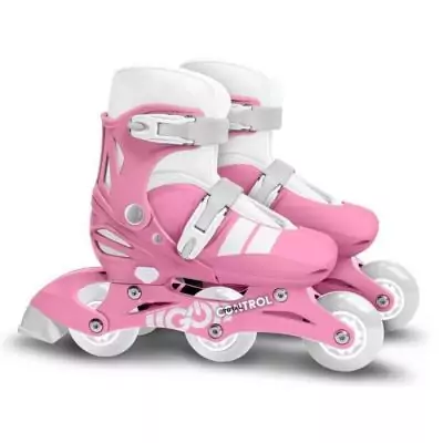 Patins en ligne 2-en-1 - STAMP - SKIDS CONTROL - Rose