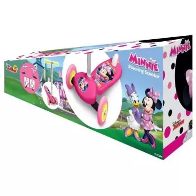 Trottinette enfant MINNIE avec direction pivotante - 3 roues