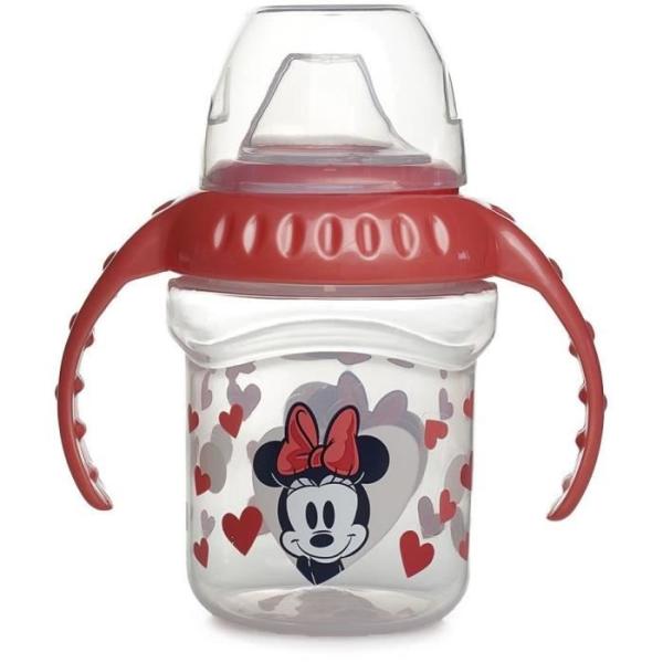 Tasse a poignée - THERMOBABY - Sippy 250 ml - Bec silicone - Anti-fuites - Minnie