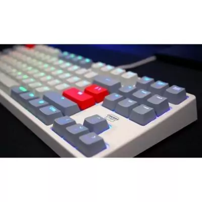 Clavier de gaming mécanique - CHERRY XTRFY K4V2 RGB TKL RETRO - Format TKL - Éclairage RGB - Noir Clavier de gaming mécanique - CHERRY XTRFY K4V2 RGB TKL RETRO - Format TKL - Éclairage RGB - Noir