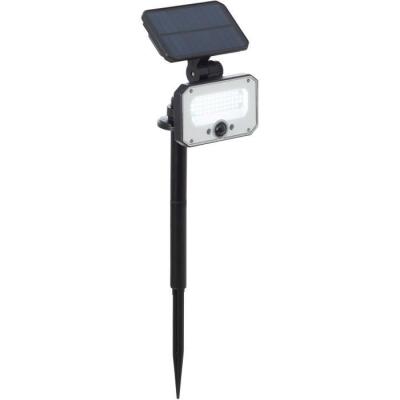Balise solaire piquer BRILLIANT JOPLIN LED et solaire 4W - Noir