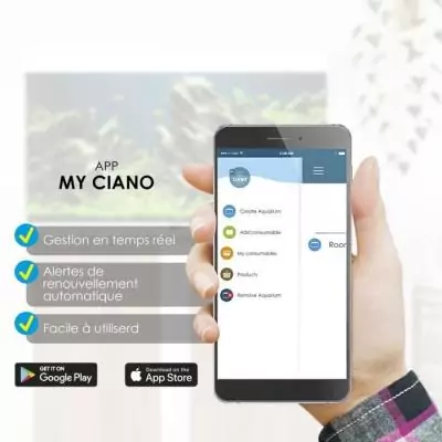 Recharges de Filtration CIANO pour Aquarium - Pack 3 mois, Taille L Recharges de Filtration CIANO pour Aquarium - Pack 3 mois, Taille L