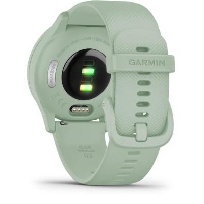 Montre de sport connectée GARMIN Vivomove Sport - Vert d'eau Silver