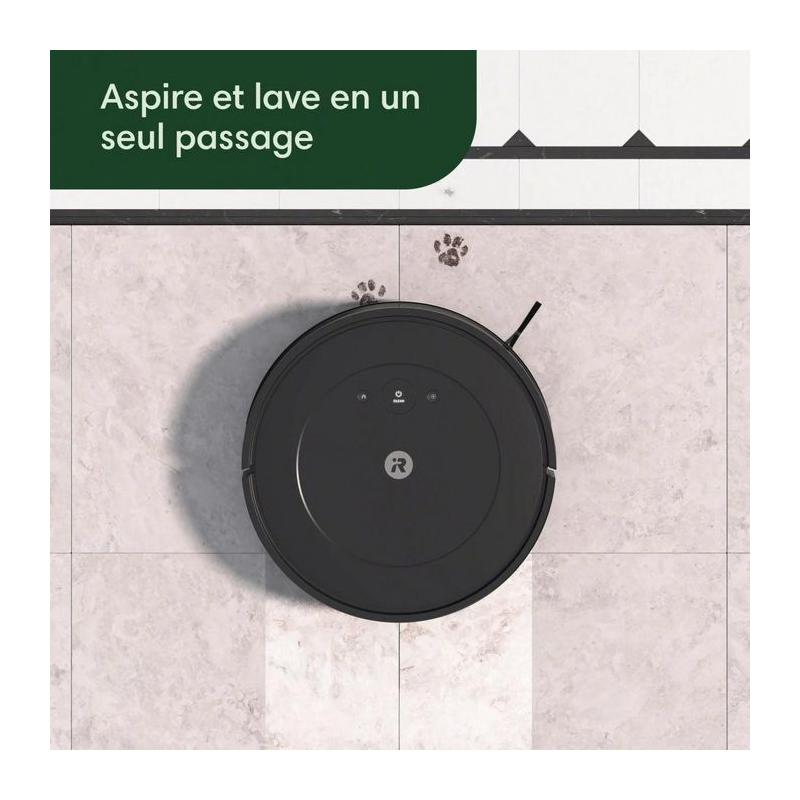 Aspirateur Robot iRobot Roomba Combo 2 Essential - Autovidage et Reprise - 2-en-1 ?
