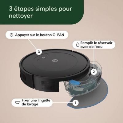 Aspirateur Robot iRobot Roomba Combo 2 Essential - Autovidage et Reprise - 2-en-1 ?
