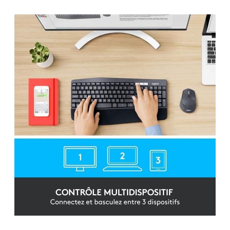 Ensemble clavier et souris Logitech MK850 - Des performances exceptionnelles
