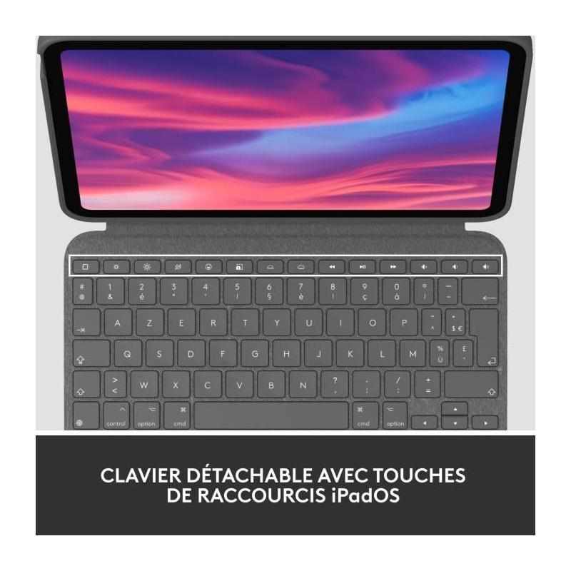 Housse clavier détachable pour iPad (10e gén.) - Combo Touch