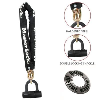 Chaîne Mini U Acier Master Lock 90cm x 10mm - ANTIVOL