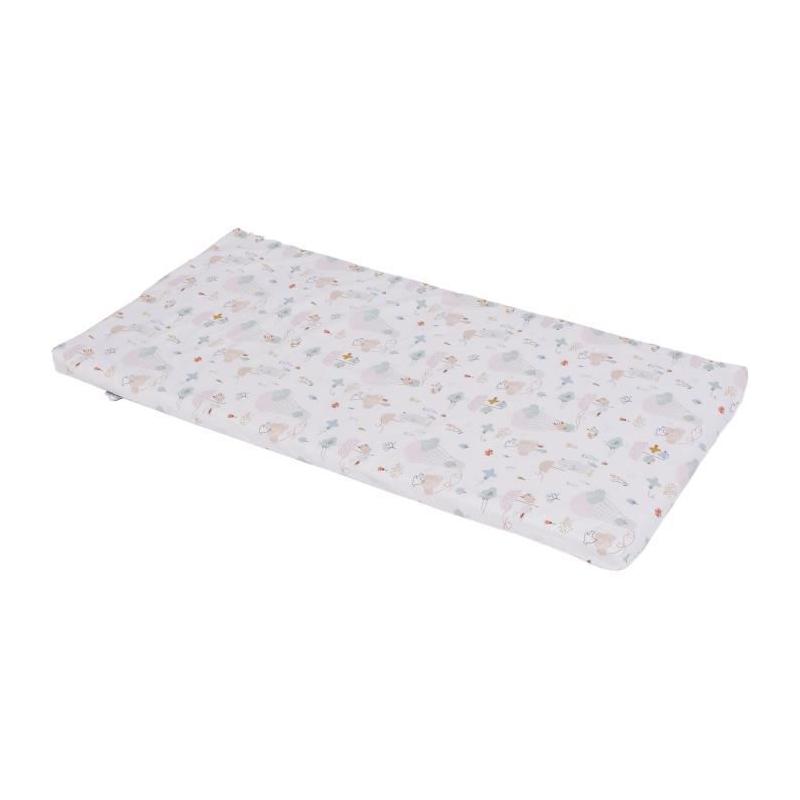 Matelas nomade Balloons - Blanc - 120 x 60 x 4 cm