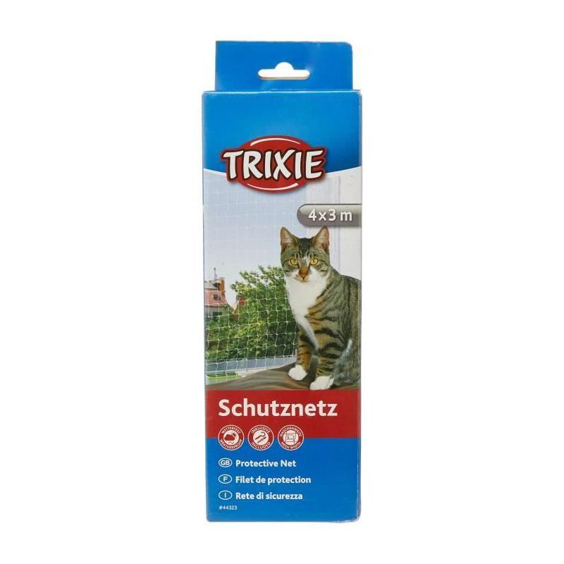 Filet de protection pour chat 4 × 3 m - Installation facile!