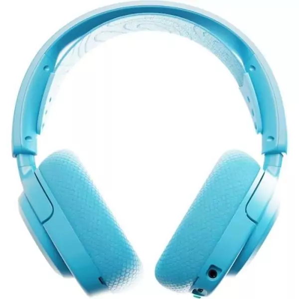 Casque gaming sans fil - STEELSERIES - Arctis Nova 3PW - Autonomie 40h - Bluetooth + 2,4 GHz - Couleur Bleu ciel