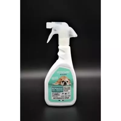 VETOCANIS Spray anti-puces, anti-tiques et anti-moustiques 500 ml