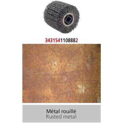 Brosse carbure de silicium - FARTOOLS - REX120C et REX200 - Métal/Plastic