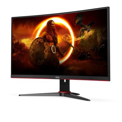 AOC G2 C24G2AE BK écran plat de PC 59,9 cm (23.6") 1920 x 1080 pixels Full HD LED Noir, Rouge