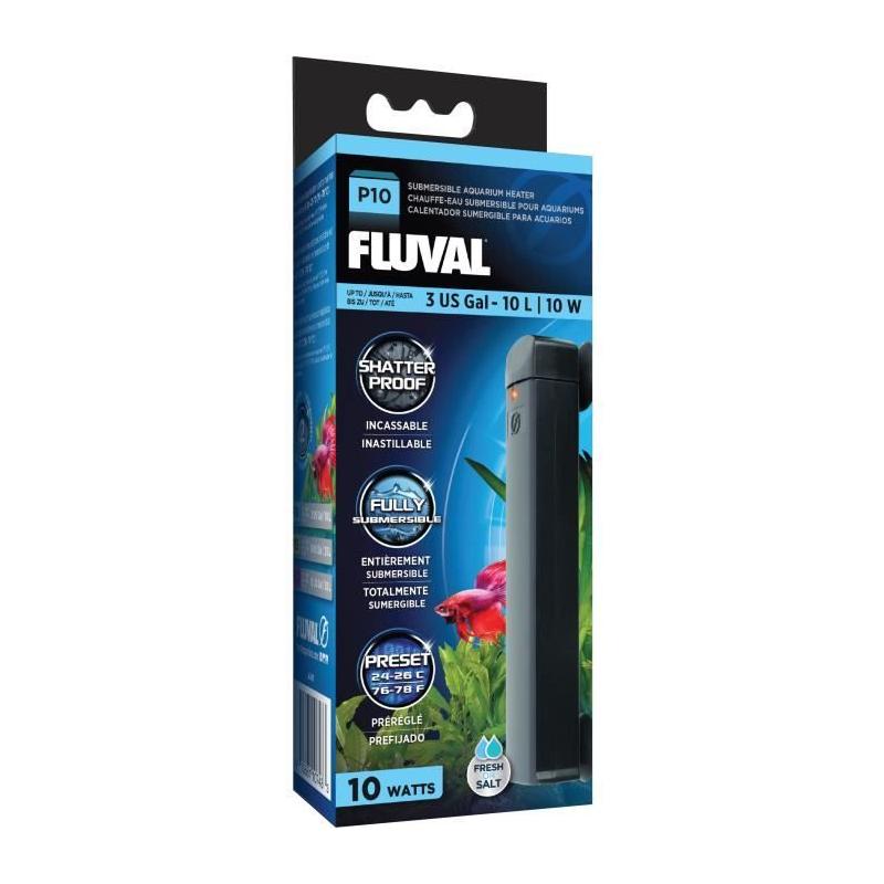 Chauffe-eau submersible P10 Fluval pour aquariums - 10 W