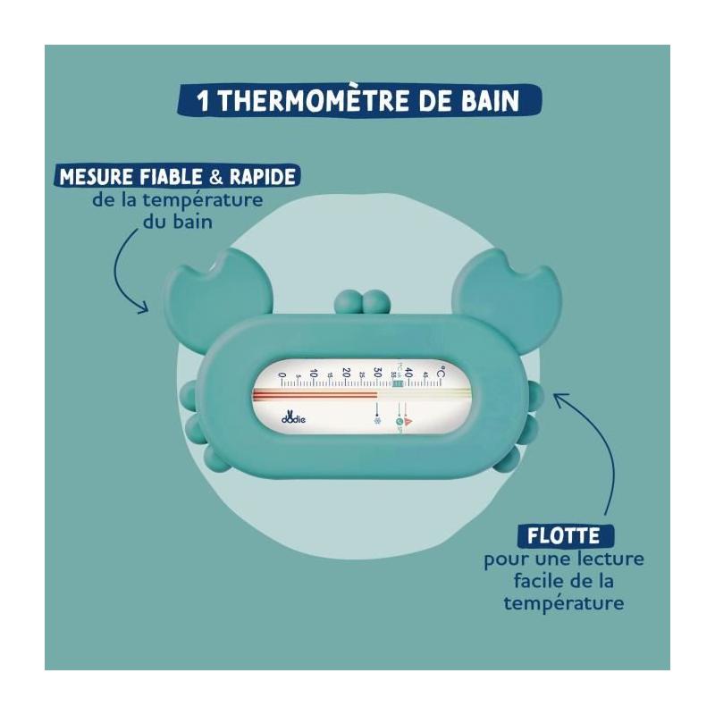 Trousse de soin Dodie Les Essentiels Bleu - Coffret d'allaitement