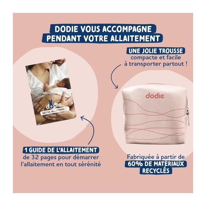 Kit d'allaitement maternité - DODIE - Terracotta 