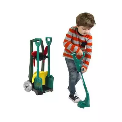 Chariot de jardinage Bosch avec accessoires - Pratique et compact Chariot de jardinage Bosch avec accessoires - Pratique et compact