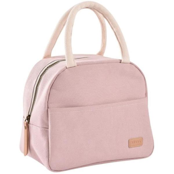 Sac repas isotherme - BEABA - 940325 - Rose poudre
