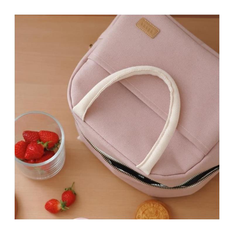 Sac repas isotherme BEABA - Rose poudre - Conservation Repas