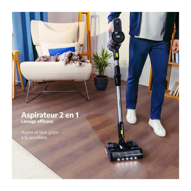 Aspirateur Balai BEKO VRT84225VI - Puissance 100 Air Watts