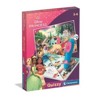 CLEMENTONI - Quizzy - Princess : Jeu de Puzzle Éducatif