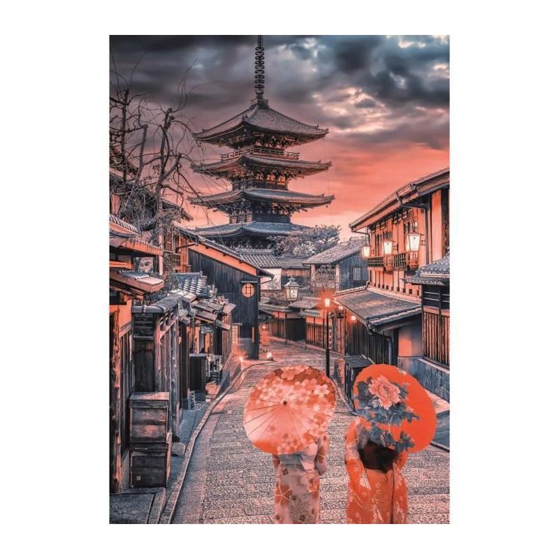 Puzzle CLEMENTONI - Compact 500 pièces - Soirée à Kyoto