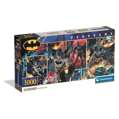 Puzzle Compact 1000 pièces Panorama Batman - CLEMENTONI