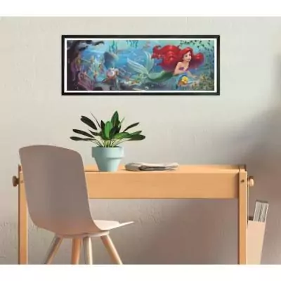 Clementoni Compact 1000 pièces Panorama - La Petite Sirène