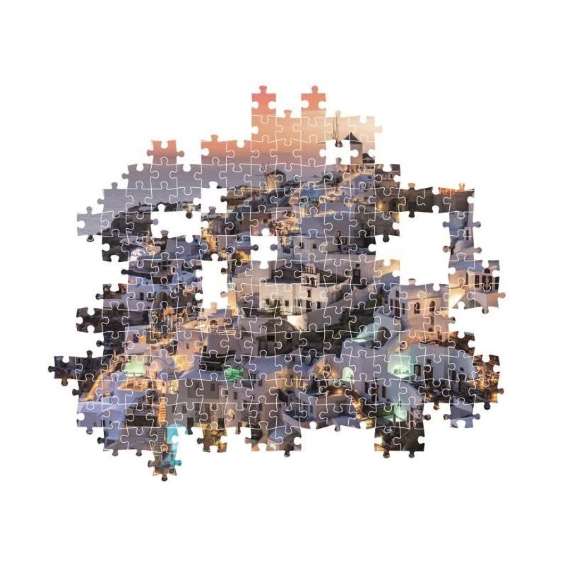 Puzzle 1000 pièces - Nuances de Santorin - Compact
