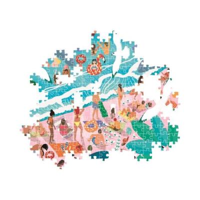 Puzzle CLEMENTONI - Compact 1000 pièces - Dimanche à la plage