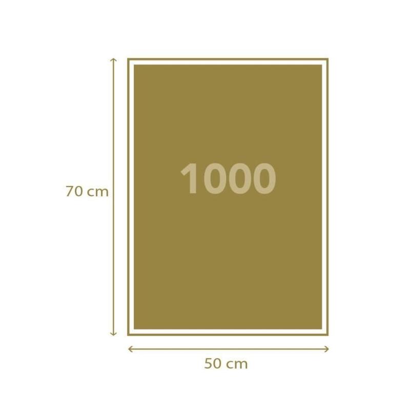 Puzzle CLEMENTONI - Compact 1000 pièces - Dimanche à la plage