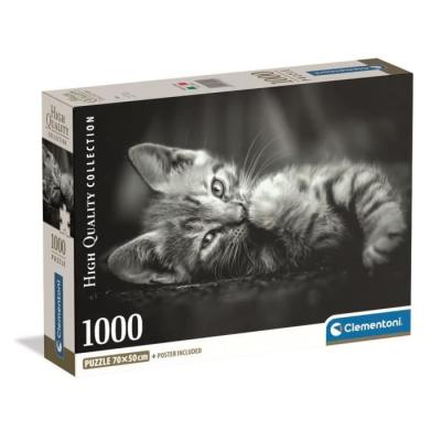 Puzzle CLEMENTONI Compact 1000 pièces - Chaton