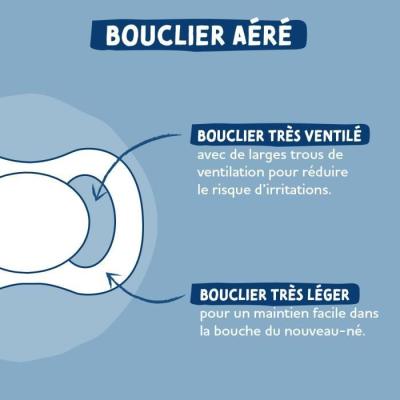 Sucettes anatomiques Dodie pour nouveau-nés - Tortue