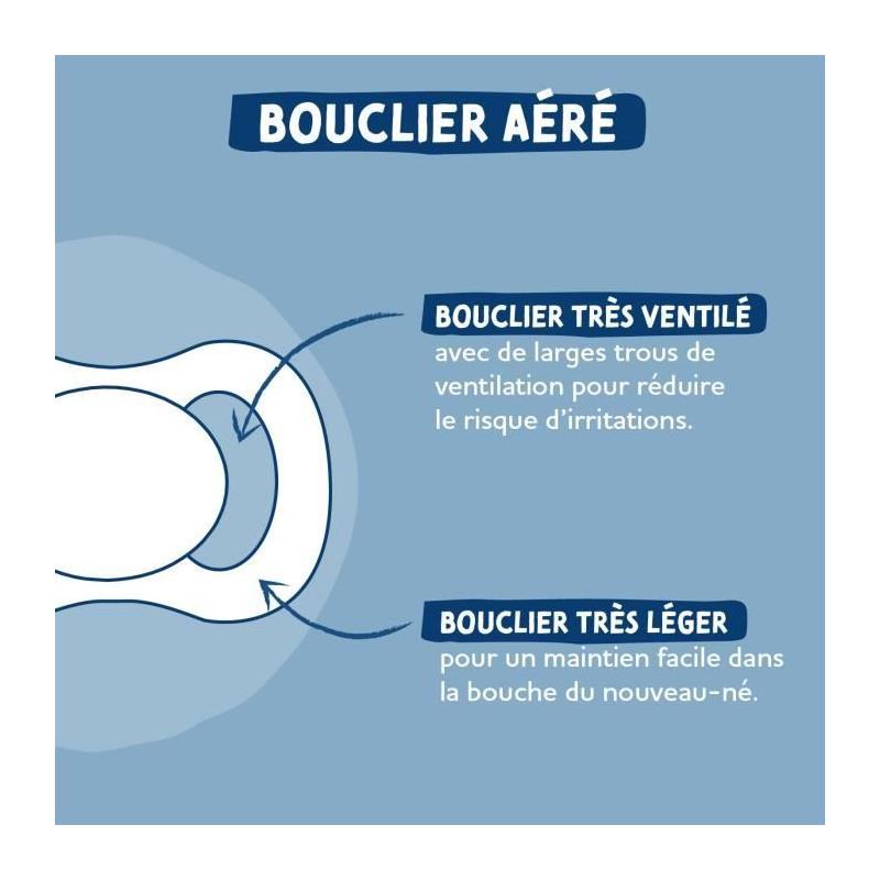 Sucettes anatomiques Dodie pour nouveau-nés - Tortue