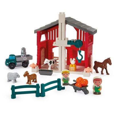 Jeu de construction Ferme traditionnelle Ecoiffier - 18 mois