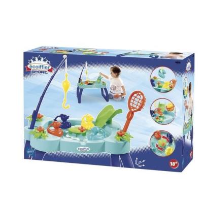 Table de pêche à la ligne écolo avec 4 canards et accessoires