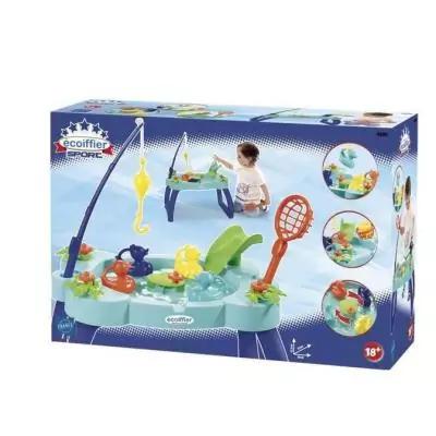 Table de pêche à la ligne écolo avec 4 canards et accessoires