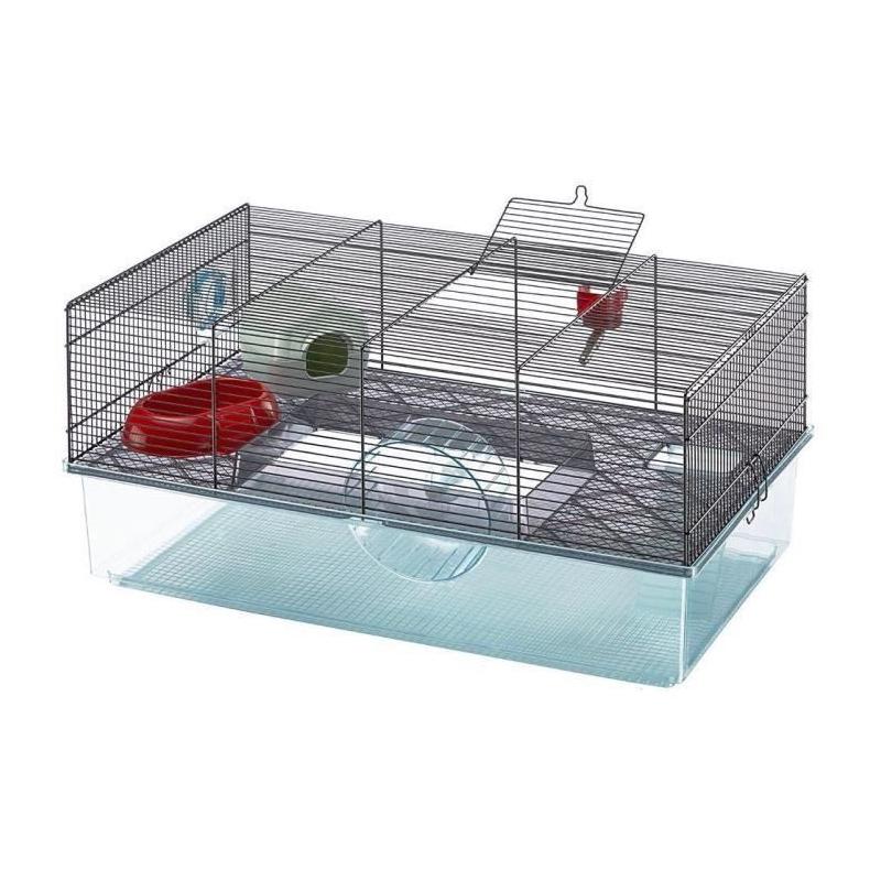 Cage pour petits animaux FAVOLA - Hauteur de bac élevé